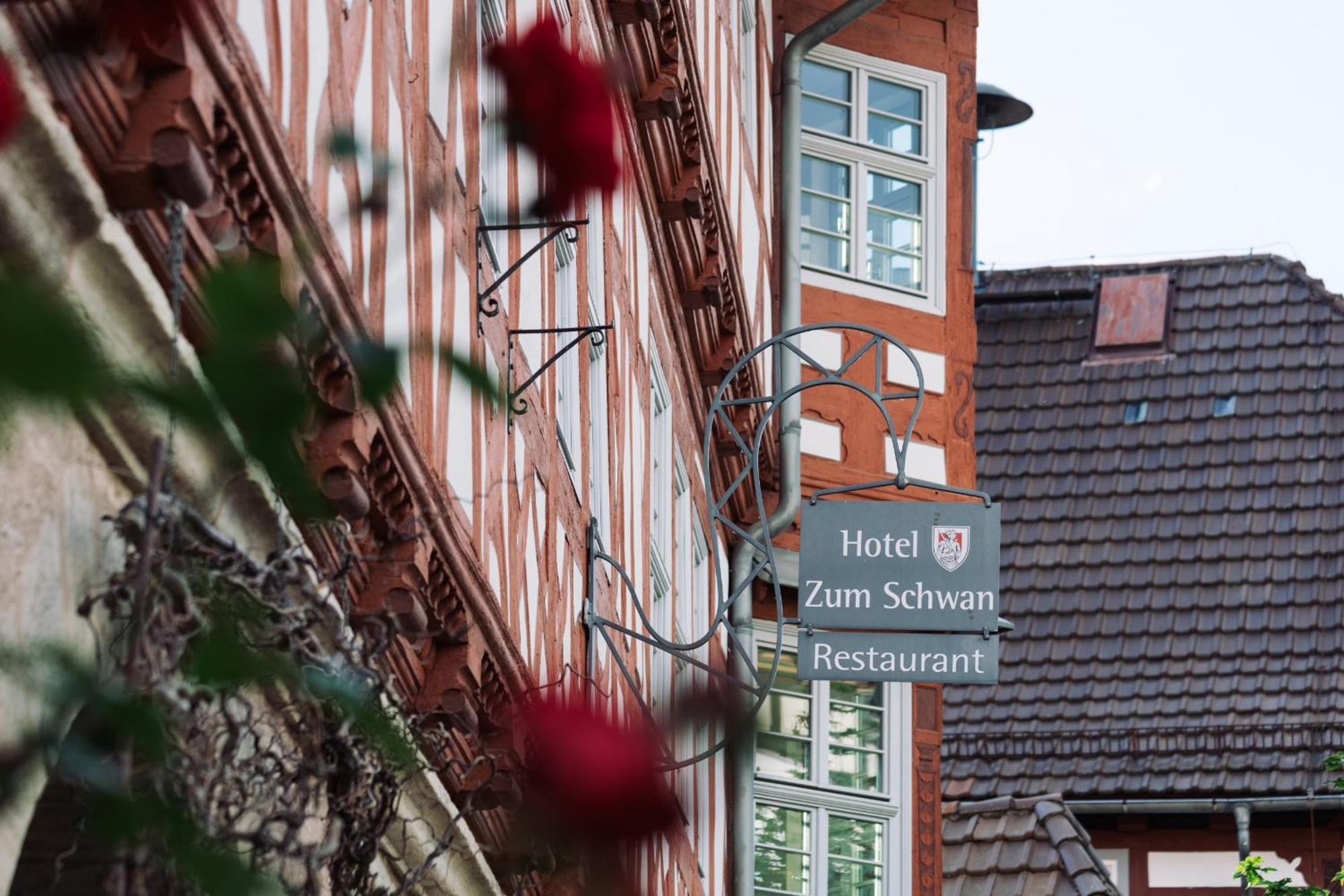 Hotel Zum Schwan Wanfried Exteriér fotografie